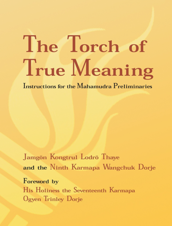 Ngondro: The Torch of True Meaning by Kongtrul (PDF)